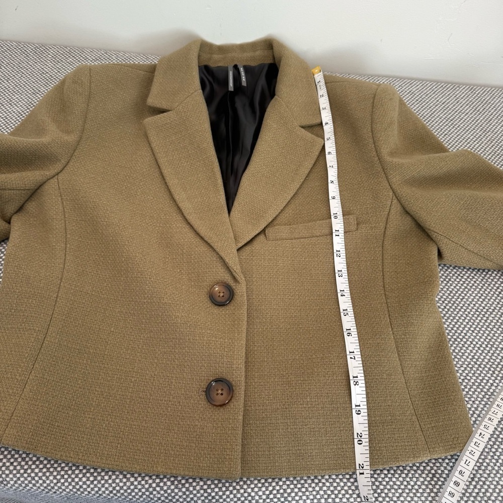 ANTHROPOLOGIE Cropped Blazer Jacket size 12 - Picture 13 of 13